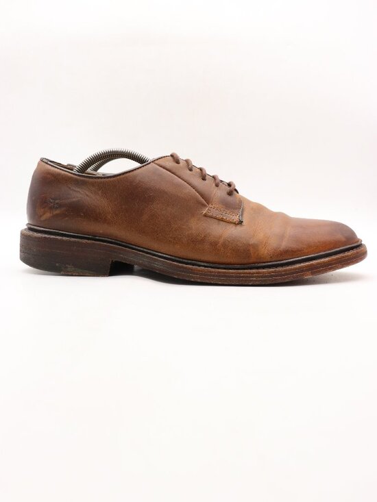 Frye John Addison Men\'s Size 11 D Brown Leather Oxford Derby Dress Casual main image 7